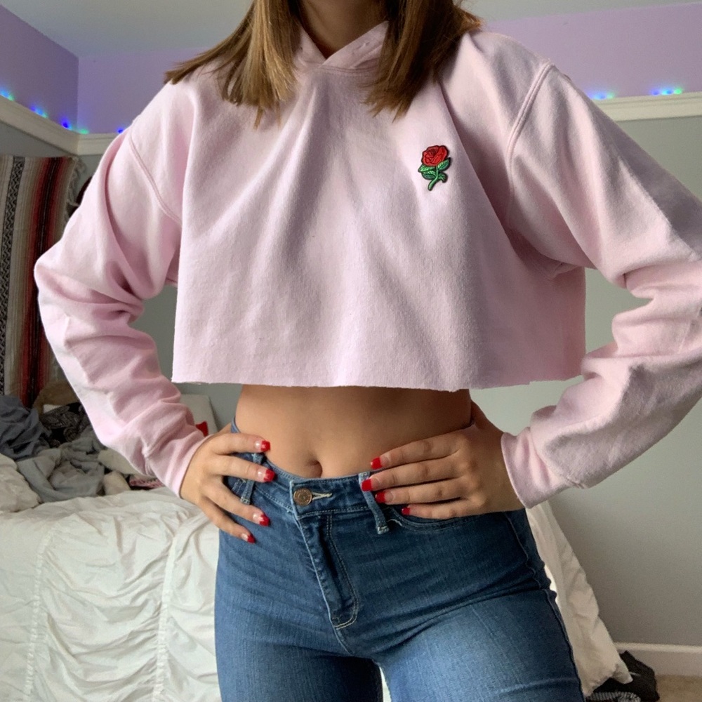 Cropped sweatshirt